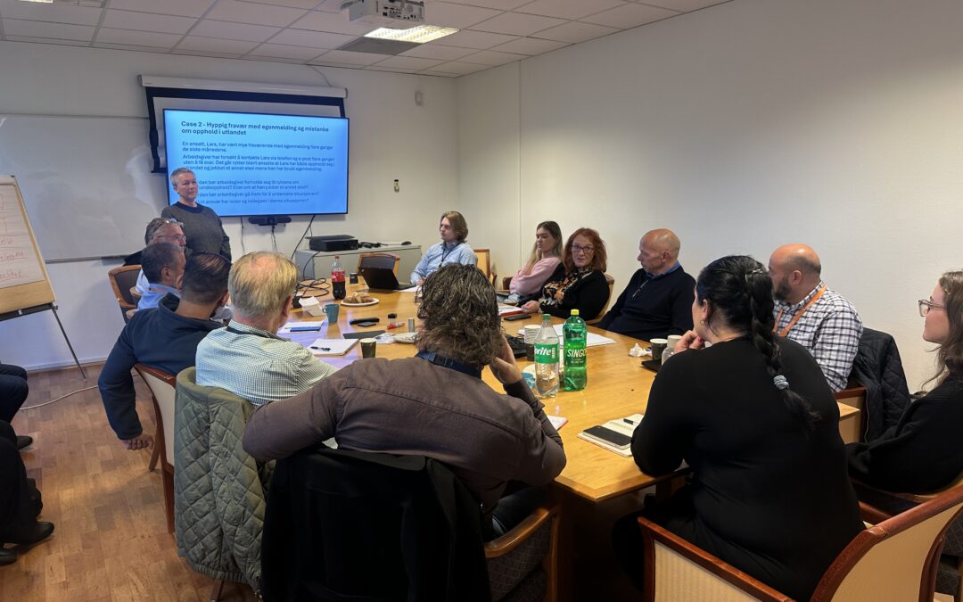 Ledere styrker kompetansen på sykefraværsoppfølging