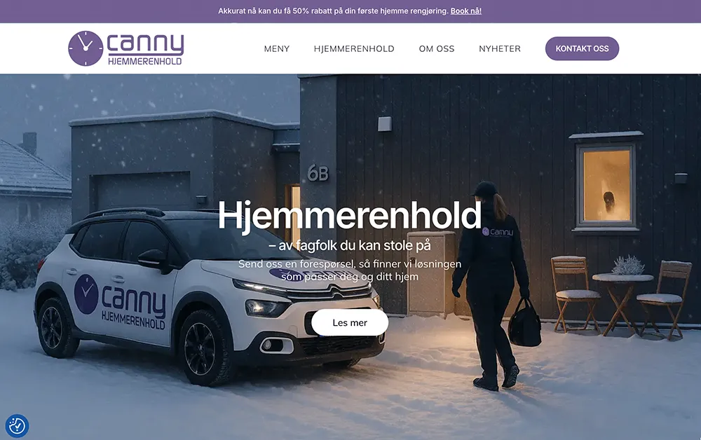 Canny har fått nye nettsider!