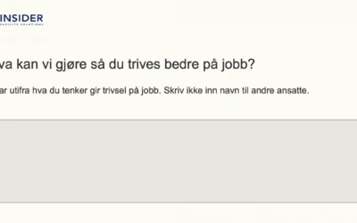 Husk å ta pulsundersøkelsen!