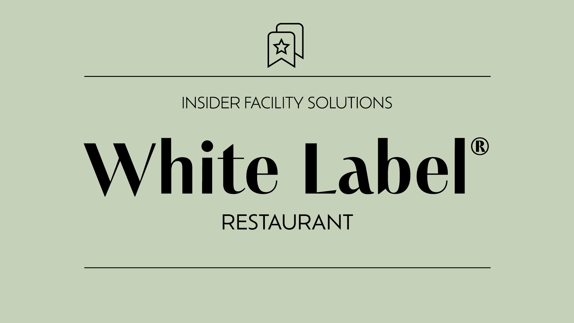White Label personalrestaurant med skreddersydd kantinedrift